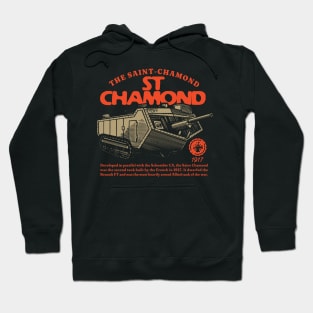 ST CHAMOND - WW1 French Tank Hoodie